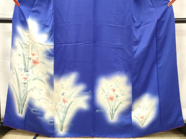 平和屋着物■訪問着 草花文 暈し染め やまと謹製 正絹 逸品 DABF6044zy