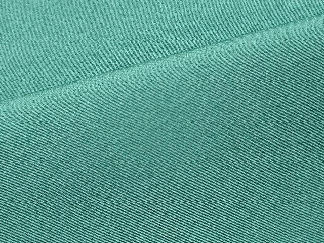 平和屋着物■上質な色無地 花緑青色 正絹 逸品 DABF6048zy