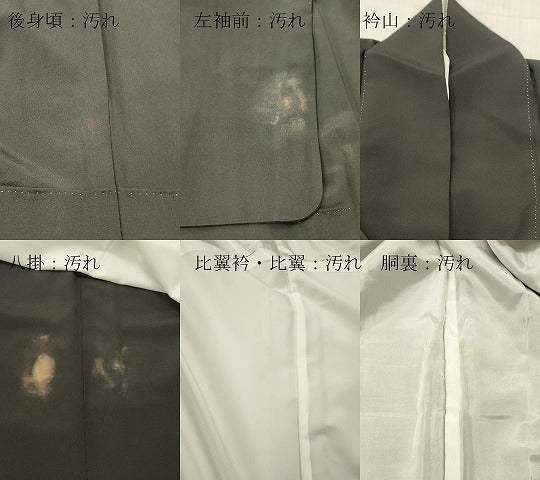 平和屋着物■豪華黒留袖 駒刺繍 草葉文 暈し染め 金彩 正絹 逸品 DABF6072zy