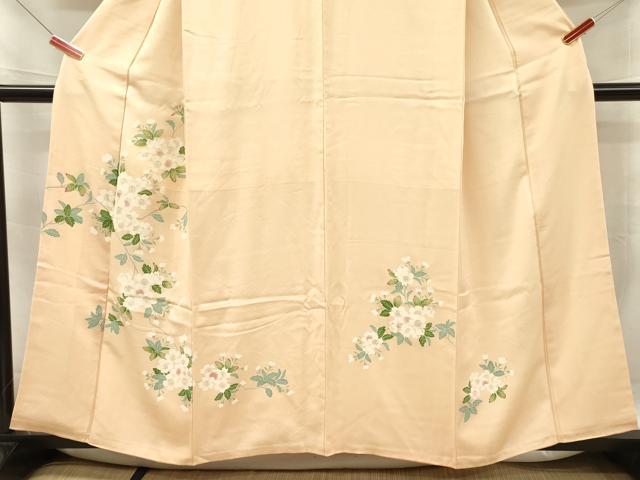 平和屋着物■訪問着 枝桜 正絹 逸品 DABF6083zy