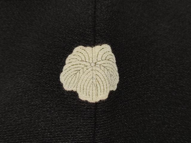 平和屋着物■豪華黒留袖 作家物 駒刺繍 鴛鴦草花 暈し染め 金銀彩 正絹 逸品 DABF6093zy