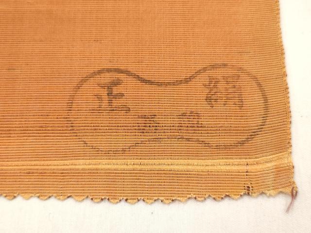 平和屋着物▼西陣 羽織・雨コート 反物 羽尺 紬地 霞文 防水 逸品 未使用 DABF6238zy