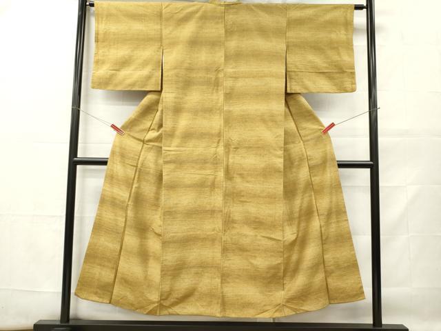 平和屋着物■上質な紬 霞文 正絹 逸品 DABF6481zy