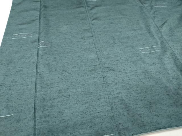 平和屋着物■上質な紬 横段文 正絹 逸品 DABF6482zy