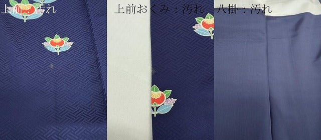 平和屋着物■上質な小紋 橘文 正絹 逸品 DABF6502zy