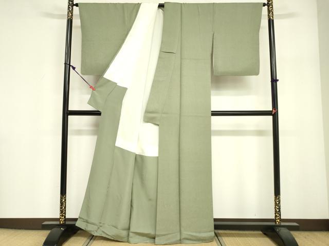 平和屋着物■江戸小紋 作家物 鮫小紋柄 反端付き 正絹 逸品 DABF6510zy
