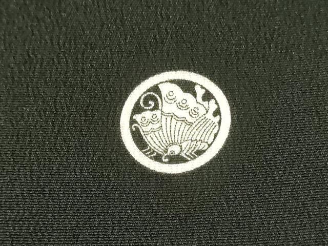 平和屋着物■豪華黒留袖 作家物 駒刺繍 吉祥花文 暈し染め 金彩 正絹 逸品 DABF6935qp