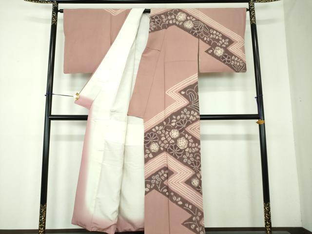 平和屋着物●訪問着 絞り 辻が花 正絹 逸品 DABF7199ps