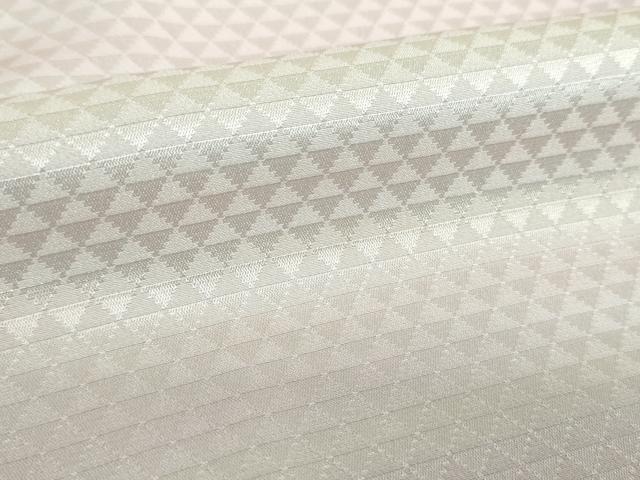 平和屋着物●上質な長襦袢 無双仕立て 鱗地紋 暈し染め 正絹 逸品 未使用 DABF7205ps