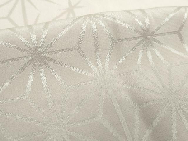 平和屋着物●上質な長襦袢 無双仕立て 麻の葉地紋 正絹 逸品 DABF7207ps