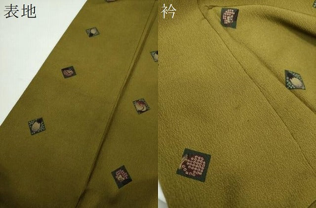 平和屋着物●小紋 成り物 洗える着物 DABF7224ps