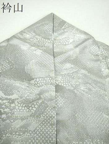 平和屋着物●小紋 風景文 洗える着物 DABF7236ps