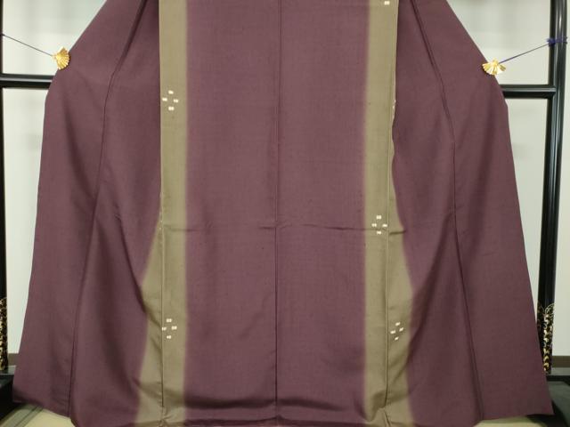 平和屋着物●上質な紬 絞り 花間道 やまと誂製 正絹 逸品 DABF7387ps