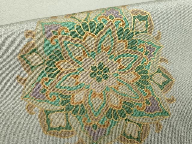 平和屋着物●訪問着 正倉院花文 金彩 正絹 逸品 DABF7502ps