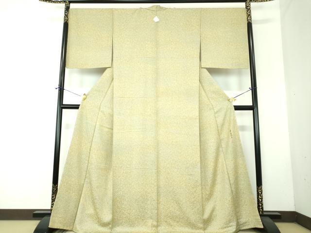 平和屋着物●上質な小紋 平安優希 霞文 正絹 逸品 未使用 DABF7724ps