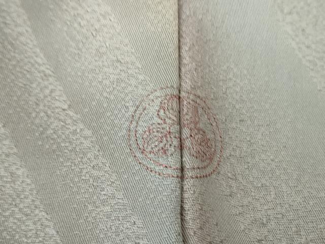 平和屋着物●染色作家 斉藤三才 小紋 三才鳥 正絹 逸品 未使用 DABF7797ps