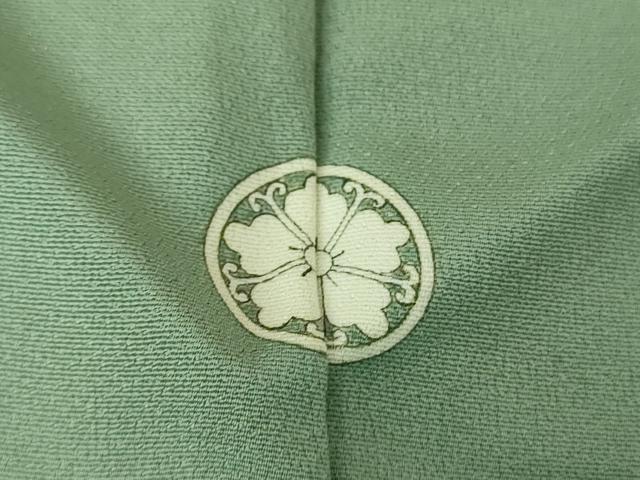 平和屋着物●豪華色留袖 作家物 駒刺繍 寿光織 鴛鴦花文 金彩 正絹 逸品 DABF7805ps