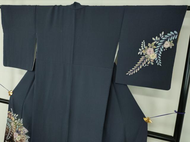 平和屋着物●越後十日町の一流染匠 桐屋・翠山工房 訪問着 絞り 辻が花 暈し染め 金彩 やまと誂製 正絹 逸品 DABF7819ps