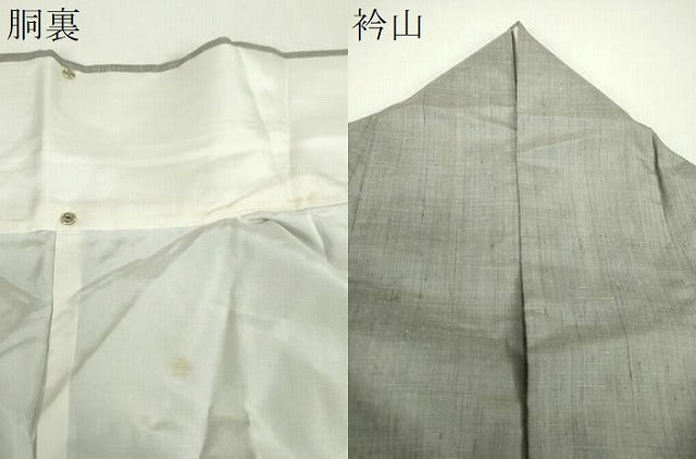 平和屋着物●色留訪問着 紬地 黒猫 正絹 逸品 DABF7825ps