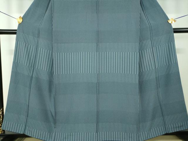 平和屋着物●江戸小紋 訪問着 変わり間道 正絹 逸品 DABF7840ps