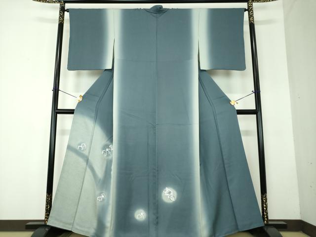 平和屋着物●訪問着 亀甲花文 暈し染め 正絹 逸品 未使用 DABF7845ps