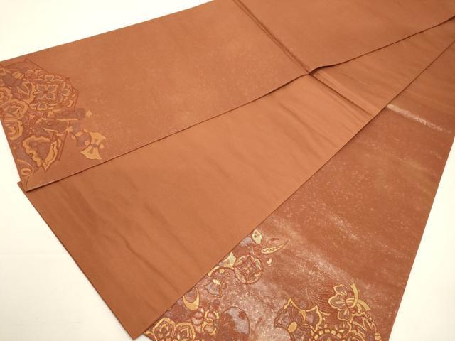平和屋着物◎太鼓柄袋帯 宝尽くし花文 引箔 正絹 逸品 DABF8024we