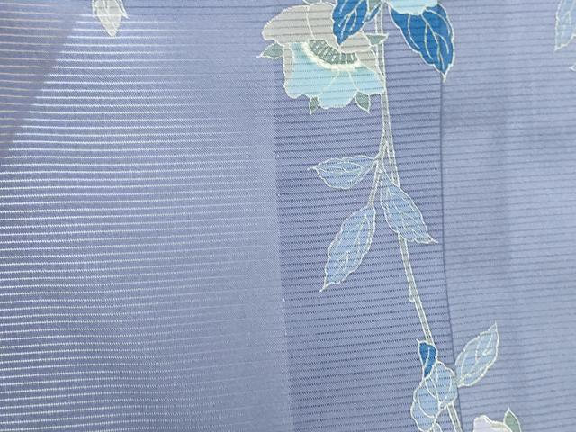 平和屋着物*夏物 訪問着 枝花文 暈し染め 金彩 絽 洗える着物 未使用 DABF8645sf