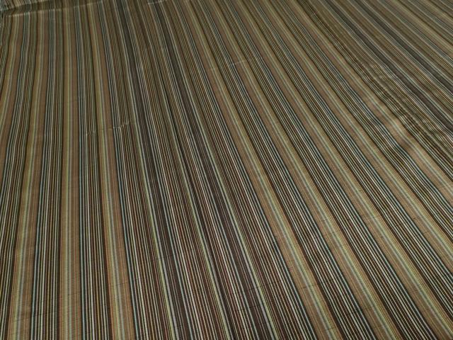平和屋着物■上質な紬 縞 正絹 逸品 DABF8734sf