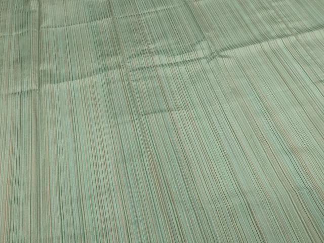 平和屋着物▽道中着 スリーシーズン 春夏秋 塵除け 縞 正絹 逸品 DABF8748sf