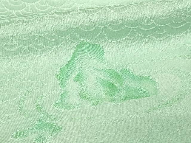 平和屋着物▽上質な小紋 単衣 地紋起こし 流水文 正絹 逸品 未使用 DABF8799sf
