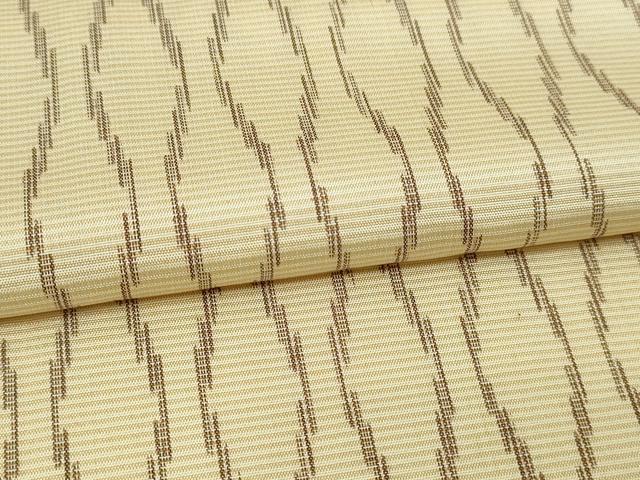 平和屋着物▽上質な紬 単衣 変わり間道 正絹 逸品 DABF8912sf