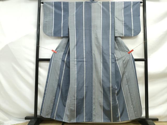 平和屋着物■上質な紬 間道 正絹 逸品 DABF9146qa