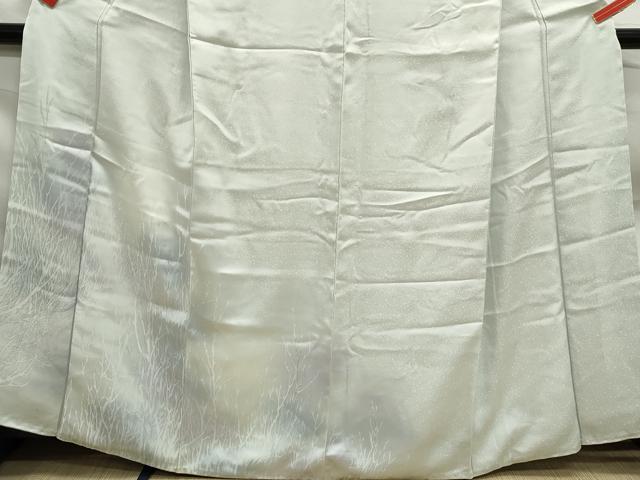 平和屋着物■色留訪問着 霞樹林文 暈し染め 正絹 逸品 DABF9147qa