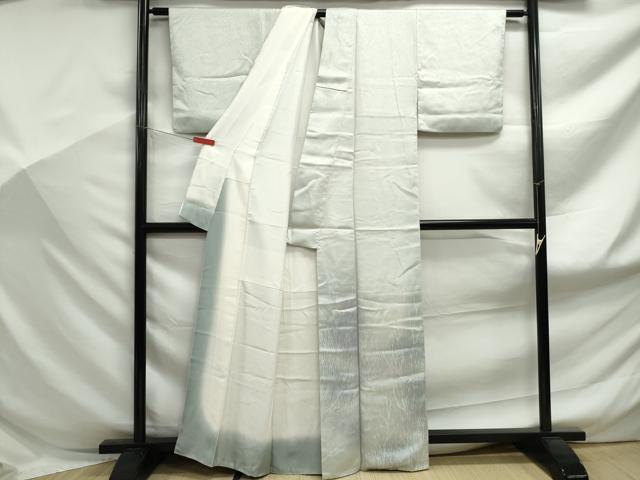 平和屋着物■色留訪問着 霞樹林文 暈し染め 正絹 逸品 DABF9147qa
