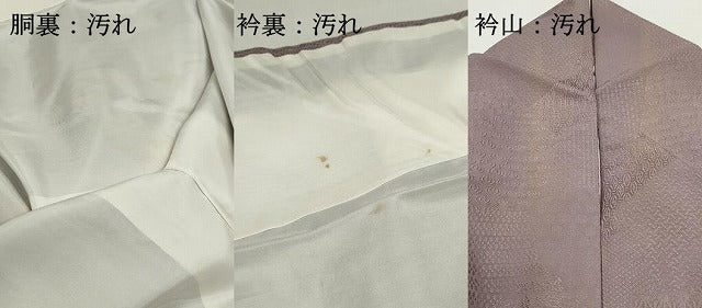 平和屋着物■上質な色無地 切嵌花地紋 薄色 正絹 逸品 DABF9155qa