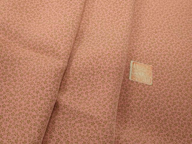 平和屋着物■江戸小紋 作家物 小花尽くし 鈴乃屋扱い 正絹 逸品 DABF9164qa