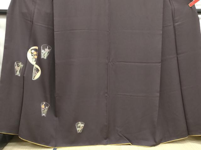 平和屋着物■訪問着 刺繍 地紙松竹梅 金銀彩 やまと誂製 正絹 逸品 DABF9180qa