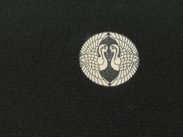 平和屋着物■豪華黒留袖 作家物 孔雀枝花文 暈し染め 金彩 正絹 逸品 DABF9190qa