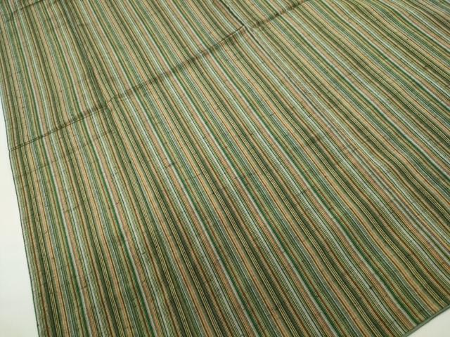 平和屋着物■上質な紬 間道 正絹 逸品 DABF9200qa