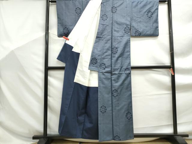 平和屋着物■上質な紬 7マルキ 花間道 正絹 逸品 DABF9201qa