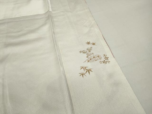 平和屋着物■訪問着 絞り 刺繍 道長小花文 金彩 正絹 逸品 DABF9249qa