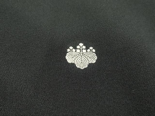 平和屋着物■豪華黒留袖 総刺繍 花文箱文 金糸 正絹 逸品 DABF9275qa