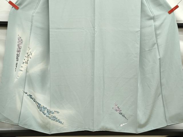 平和屋着物■訪問着 舞花文 暈し染め 健勝苑扱い 正絹 逸品 DABF9326qa