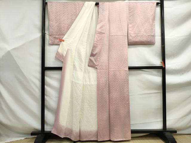 平和屋着物■上質な小紋 青海波文 暈し染め 正絹 逸品 DABF9329qa