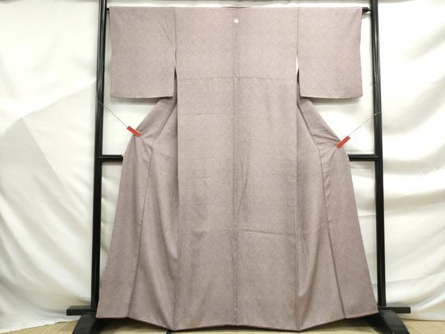 平和屋着物■江戸小紋 鮫小紋柄 正絹 逸品 DABF9352qa