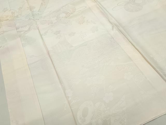 平和屋着物■長襦袢 袷 花鼓文 暈し染め 正絹 逸品 DABF9374qa