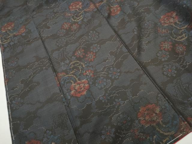 平和屋着物■本場大島紬 花鼓文 正絹 逸品 DABF9426qa