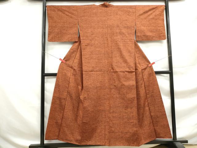 平和屋着物■上質な紬 霞文 正絹 逸品 DABF9466qa