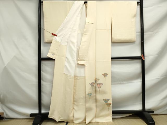 平和屋着物■豪華色留袖 寿光織 檜扇花松文 金糸 やまと誂製 正絹 逸品 DABF9470qa