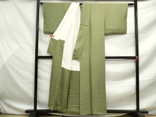 平和屋着物■江戸小紋 稲山作 鮫小紋柄 正絹 逸品 DABF9489qa